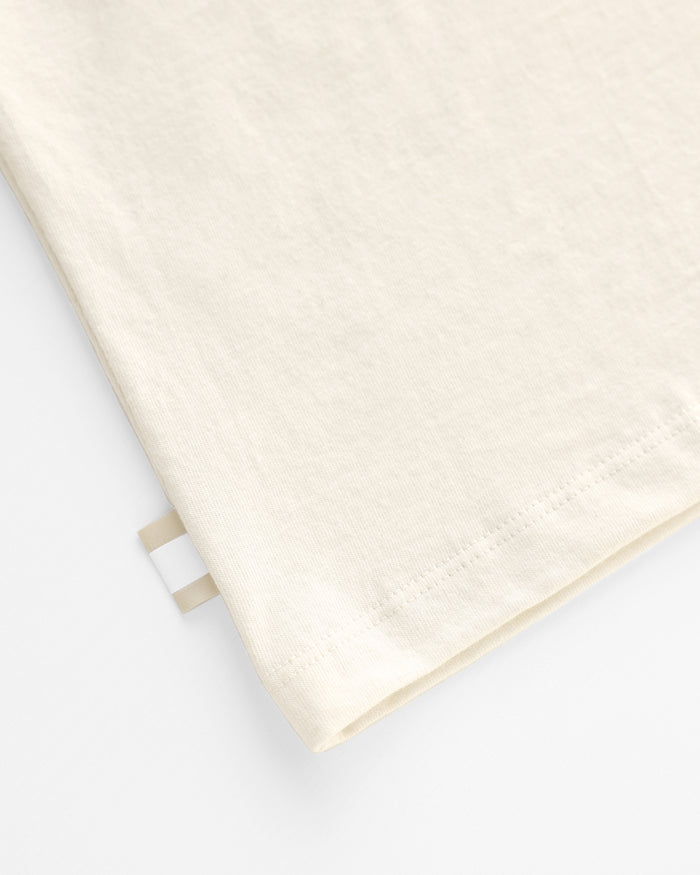 Made in Canada 100% Organic Cotton Montreal Bagels Tee Natural - Unisex - Province of Canada