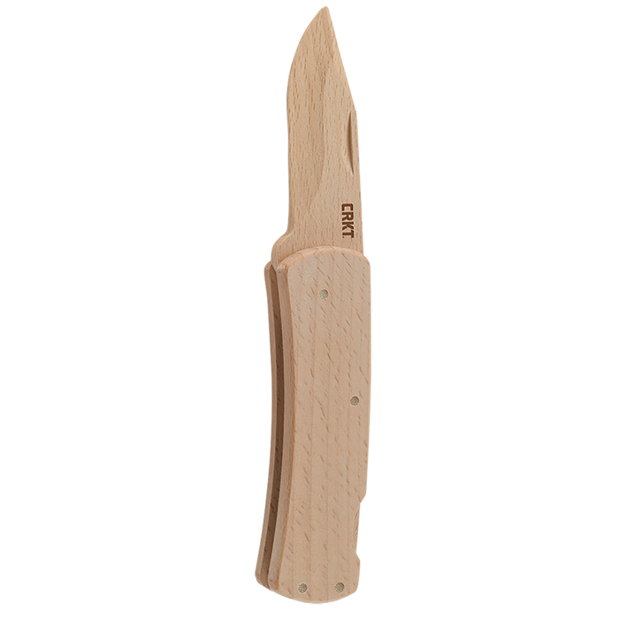 CRKT Nathan's Knife Kit showing the knife components and assembly hardware included