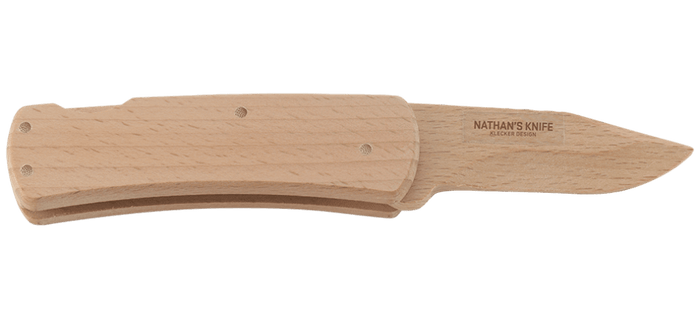 CRKT Nathan's Knife Kit, additional product view of the assembled folding pocket knife