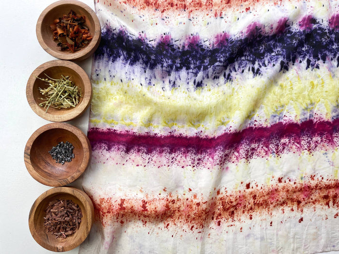 Natural Dye Silk Scarf Kit