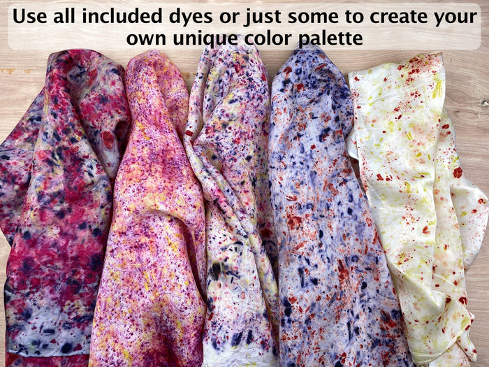 Natural Dye Silk Scarf Kit
