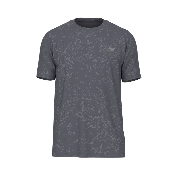 New Balance Men's Sport Essential Printed T-Shirt - Neptune Grey