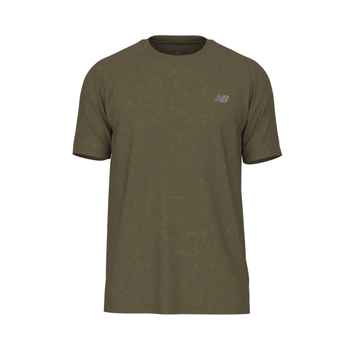 New Balance Men's Sport Essential Printed T-Shirt - Sport Green