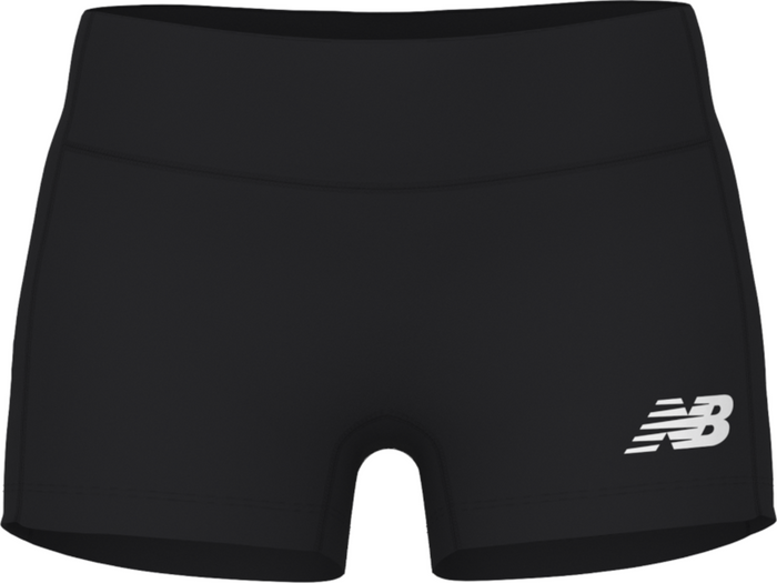 New Balance Women's Athletics 3 Inch Spandex Short - Black