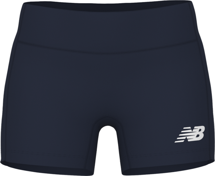 New Balance Women's Athletics 4 Inch Spandex Short - Blue