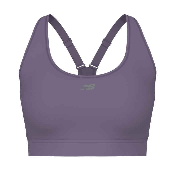 New Balance Women's NB Essential Run Bra - Candied Violet