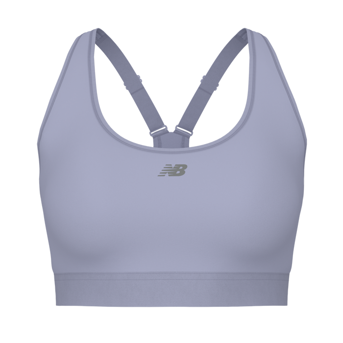 New Balance Women's NB Essential Run Bra - Smoked Violet