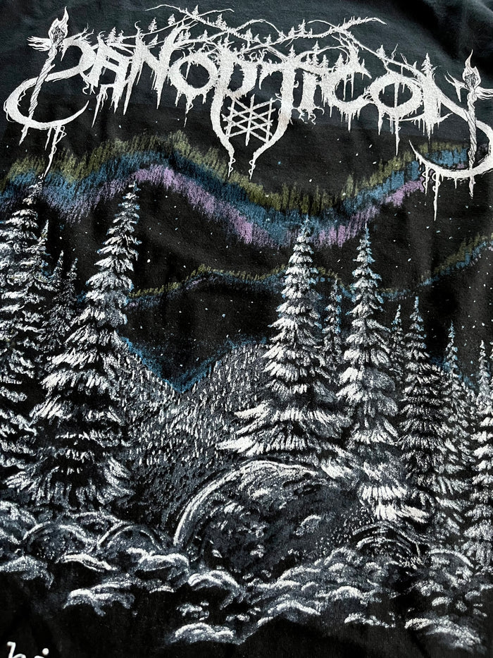 Nighttime forest long sleeved shirt