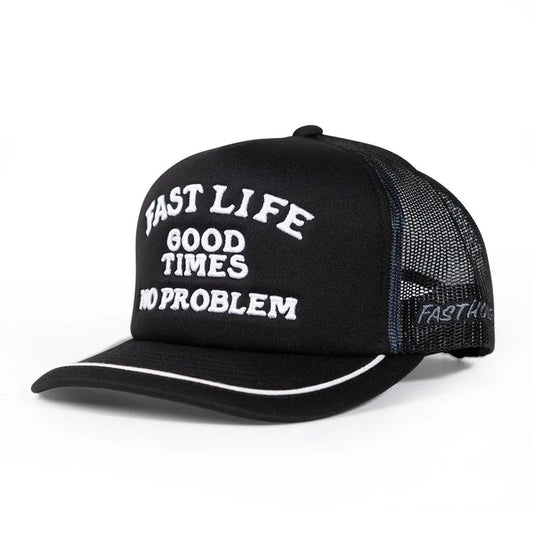 Fasthouse No Problem hat in black