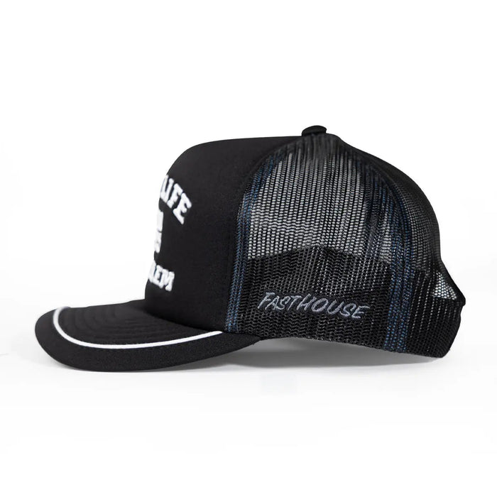 Fasthouse No Problem hat in black, alternate product view