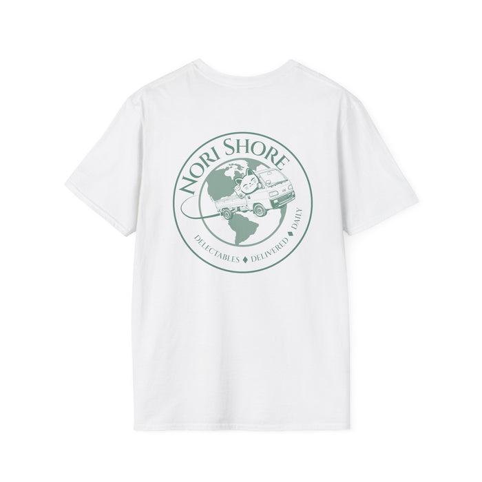 Nori Shore "Delectables Delivered Daily" T-shirt