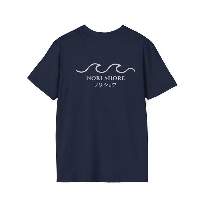 Nori Shore Wave Logo T-Shirt — Japanese Surf Crew Tee