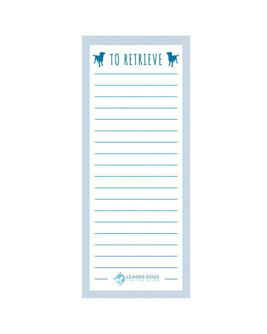 Notepad with Magnet - To Retrieve