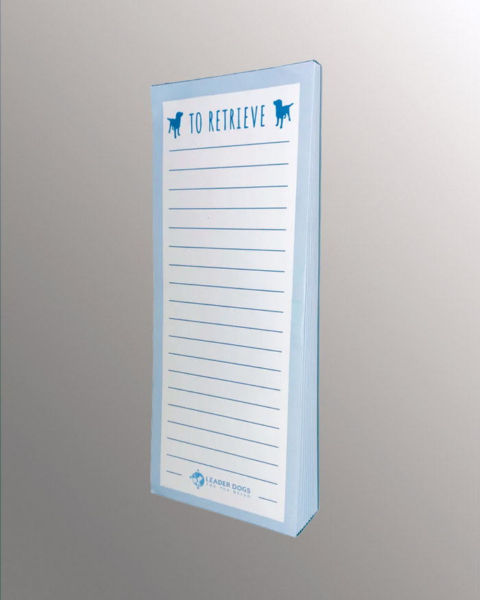 Notepad with Magnet - To Retrieve