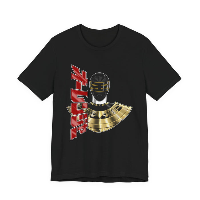 Ohranger Black Tee Super Sentai T Shirt Custom Graphic Art Cosplay Shirts Rangers Retro Vintage 90s
