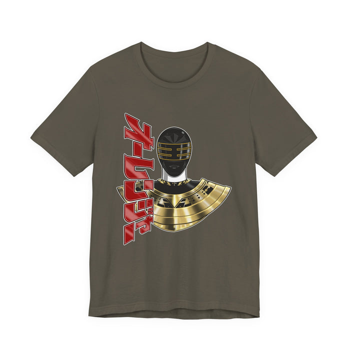 Ohranger Black Tee Super Sentai T Shirt Custom Graphic Art Cosplay Shirts Rangers Retro Vintage 90s
