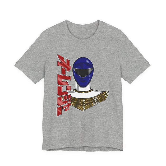 Ohranger Blue Tee Super Sentai T Shirt Custom Graphic Art Cosplay Shirts Rangers Retro Vintage 90s