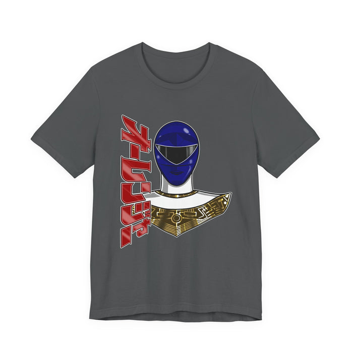 Ohranger Blue Tee Super Sentai T Shirt Custom Graphic Art Cosplay Shirts Rangers Retro Vintage 90s
