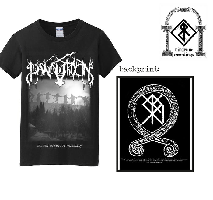 On the Subject of Mortality shirt