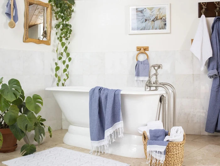 ORGANIC BATH TOWEL-LAKE