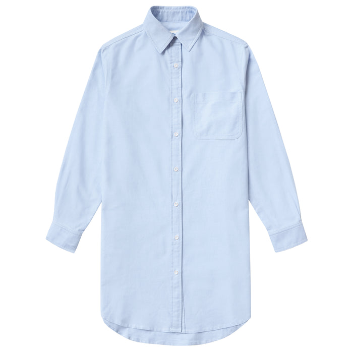 Made in Canada 100% Cotton Oxford Dress Blue - Province of Canada