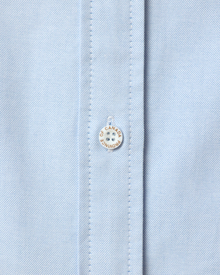 Made in Canada 100% Cotton Oxford Dress Blue - Province of Canada