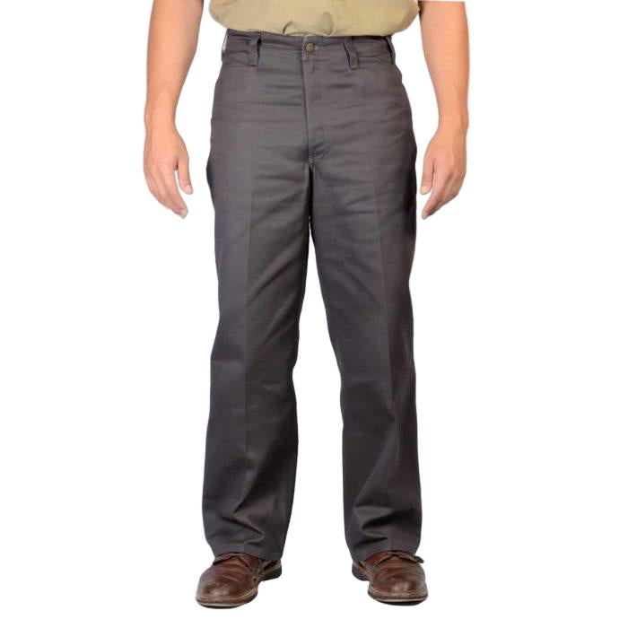 Ben Davis Original Ben's work pant in charcoal with triple-stitched seams, big and tall sizing