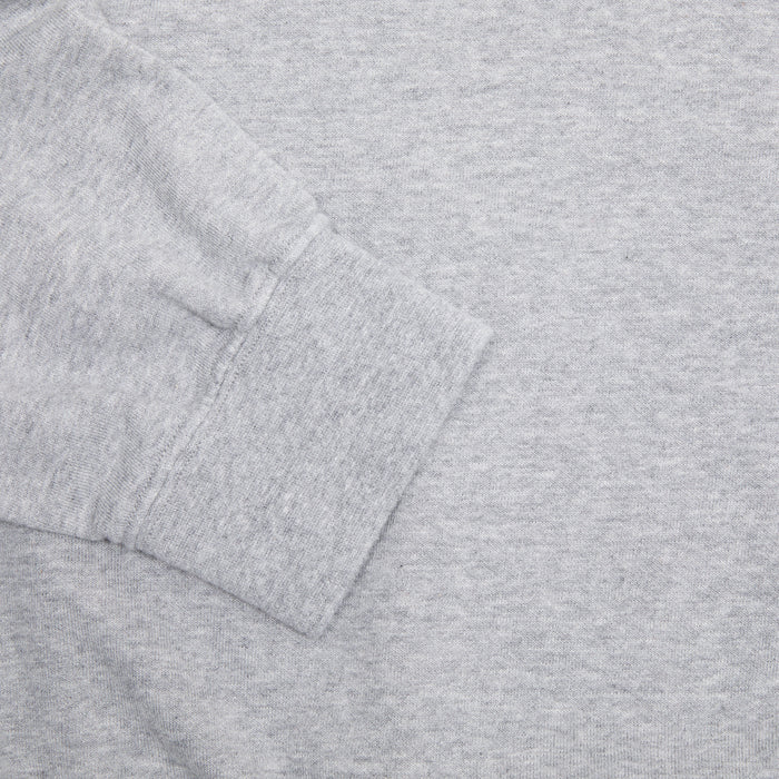 Orslow Lightweight French Terry Sweatshirt in Heather Grey