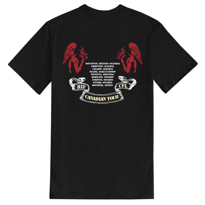 Made in Canada Ottawa Redblacks CFL x The Tragically Hip Tee - Unisex - Province of Canada