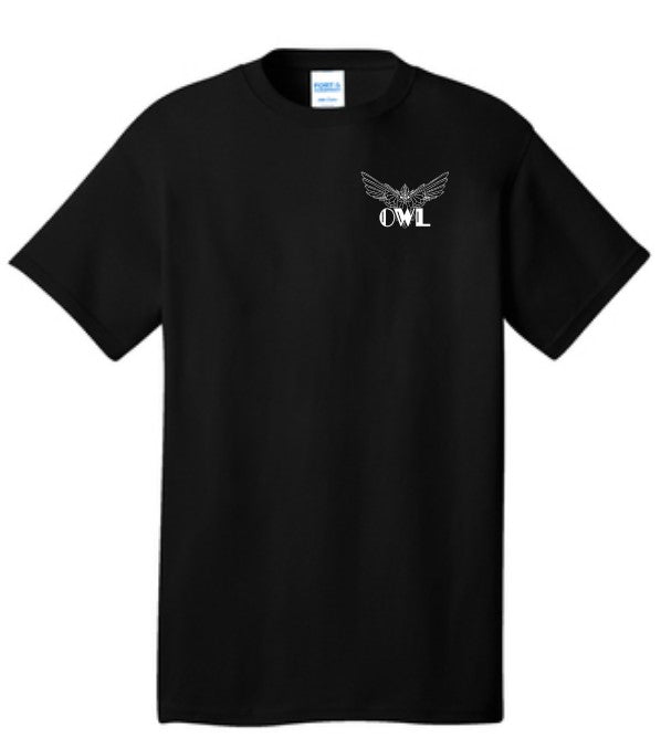 OWL Black Short Sleeve Tshirt