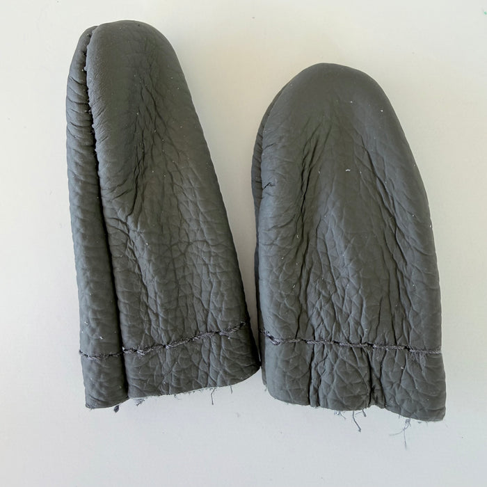 Pair of Leather Thimbles (Finger & Thumb)