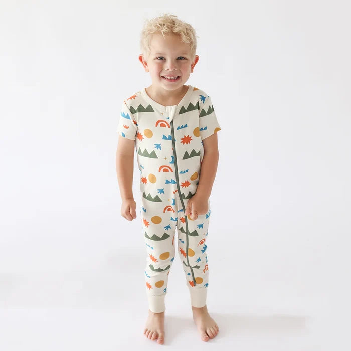 PARADE ROMPER SHORT SLEEVE-WEST COAST