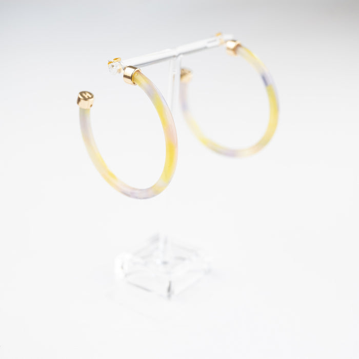 Pastel Hoop Earrings