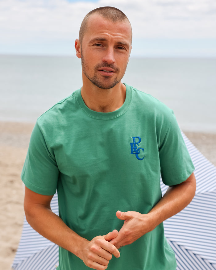 Made in Canada 100% Organic Cotton  Prince Edward County Tee Green - Unisex - Province of Canada