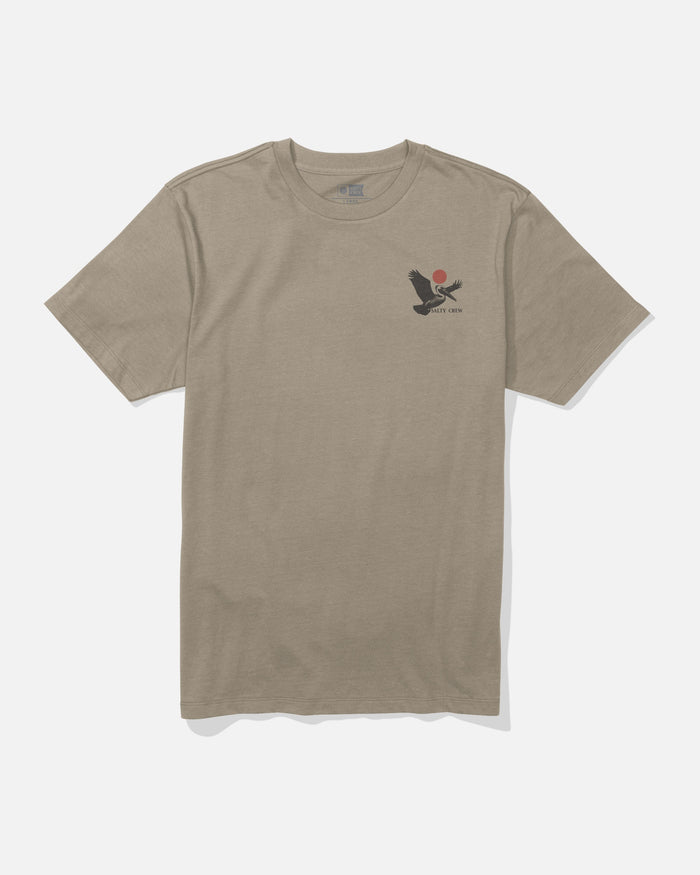 Salty Crew Peli short-sleeve graphic t-shirt in twig
