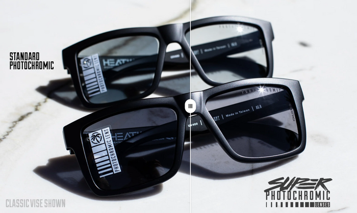 Heat Wave Performance Vise ANSI Z87+ safety sunglasses with photochromic lens, alternate product view