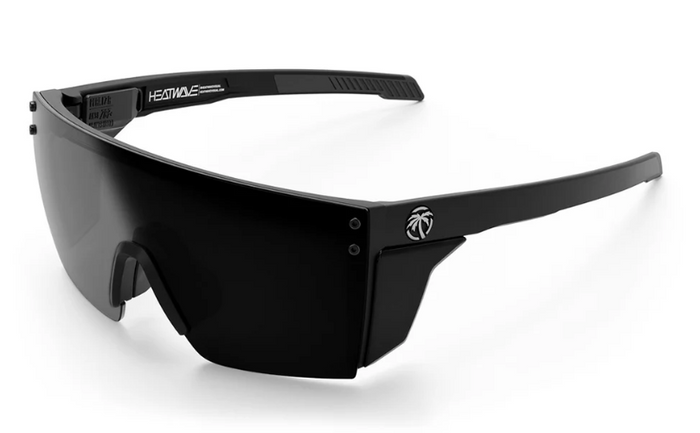 Heat Wave Performance XL Lazer Face ANSI Z87+ safety glasses in black with SUPER photochromic lens and XL frame