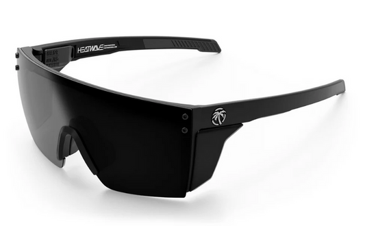 Heat Wave Performance XL Lazer Face ANSI Z87+ safety glasses in black with SUPER photochromic lens and XL frame