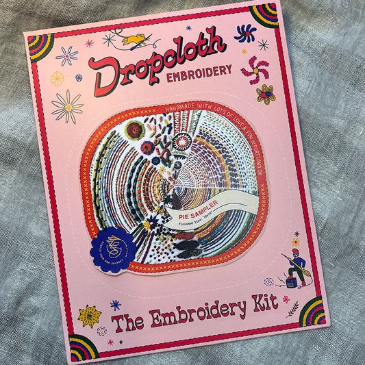 Pie Sampler Embroidery Kit