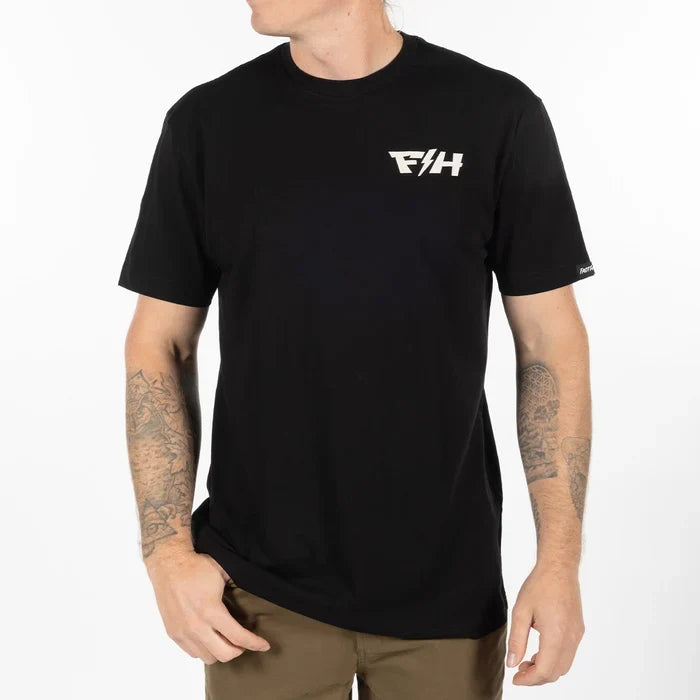 Fasthouse Pillar graphic t-shirt in black, additional product view