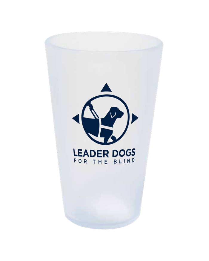 Pint Glass - Silicone, LDB Logo, Frosted