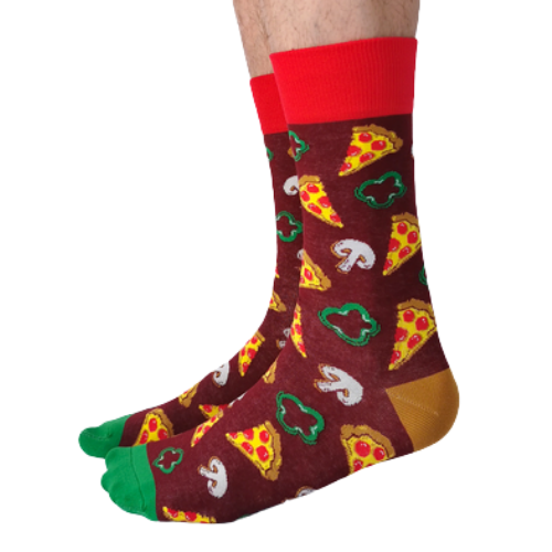 Pizza Party Men's Socks 2022