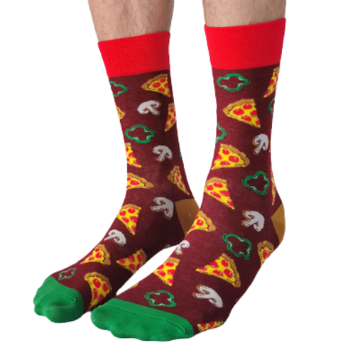 Pizza Party Men's Socks 2022