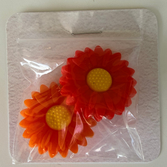 Daisies-red,orange