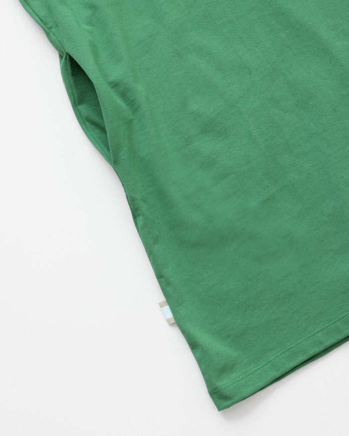 Made in Canada 100% Cotton Popover Dress Green - Province of Canada
