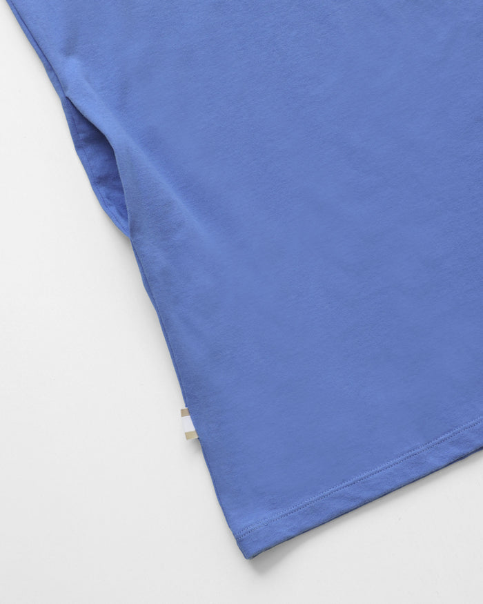 Made in Canada 100% Cotton Popover Dress Periwinkle - Province of Canada
