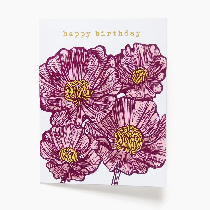 POPPIES CARD
