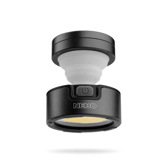 Nebo Poppy Puck light in dark gray