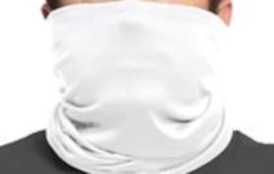 Port Authority White Sr New Cloth Facemask
