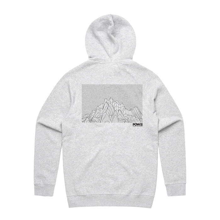 POW Division Zip Hoodie - Gray